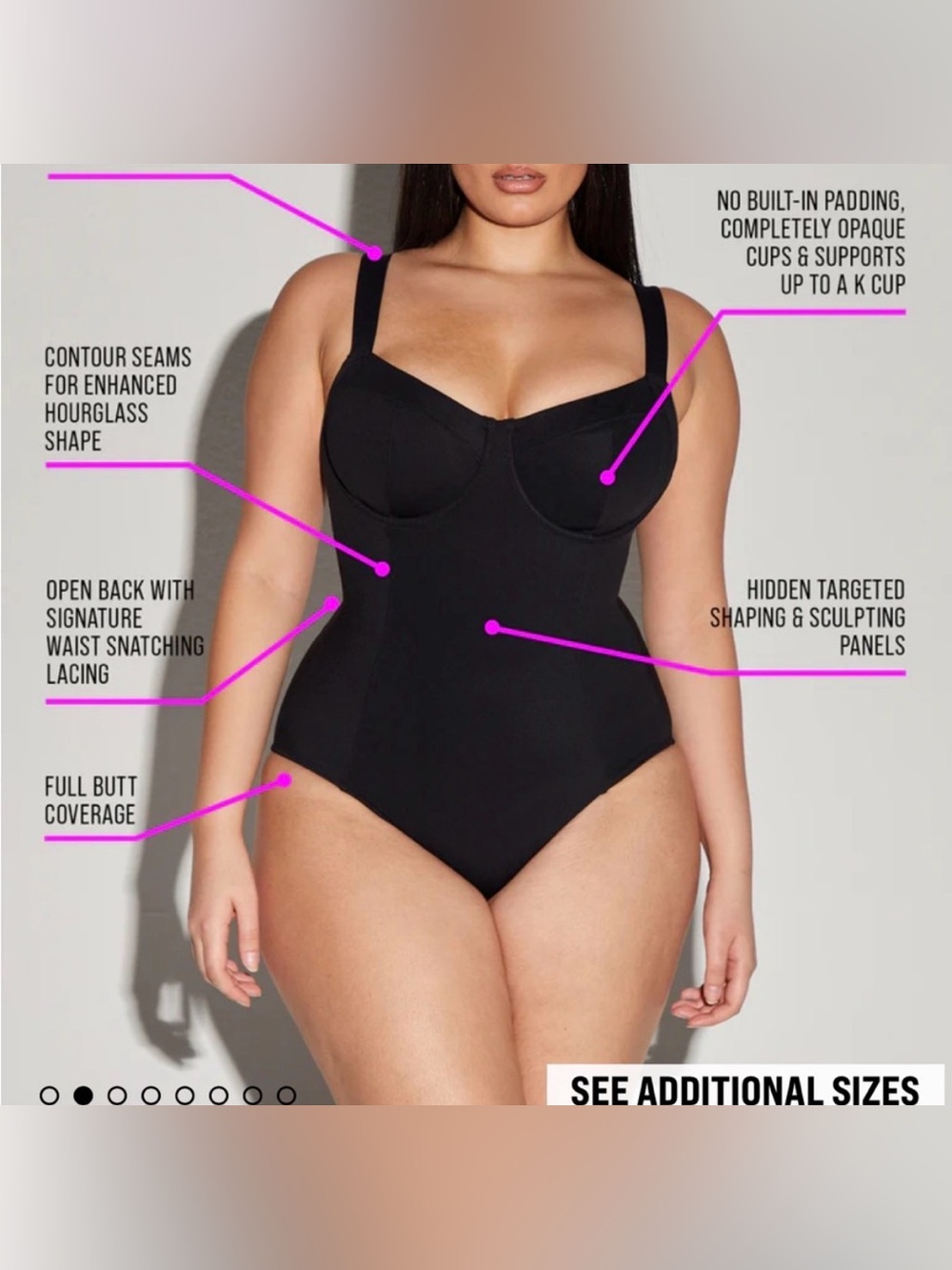 TA3 Lifty Shapewear Swimsuit in Black
